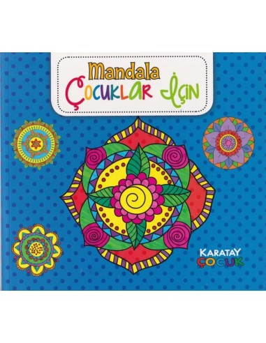 KARATAY ÇOCUKLAR İÇİN MANDALA MAVİ